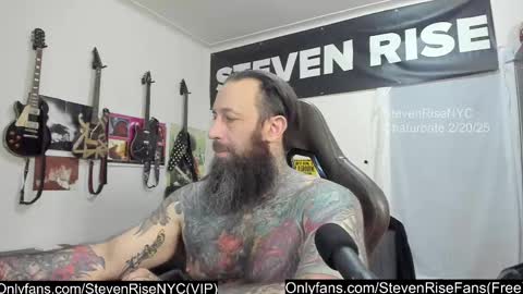 StevenRiseNYC online show from February 21, 2:59 pm