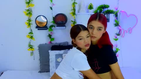 STORMY red hair MARA brown hair.  -------dont forget to follow us online show from December 3, 11:33 am