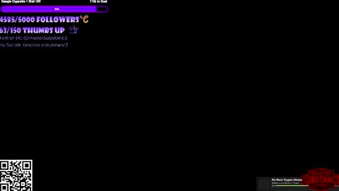 Snapshot of substanc3 chatting on March 16, 10:41 am Im Substanc3 online show from March 16, 10:41 am