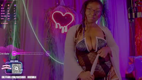 Succubus RoseMilk online show from December 3, 7:10 am