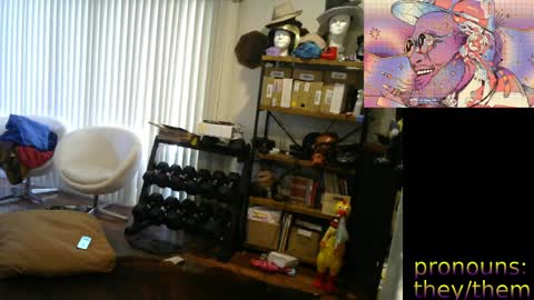 im not actually a man my pronouns are theythem online show from April 6, 6:42 pm