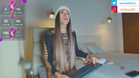 Snapshot of sweetandreagil chatting on January 28, 7:32 pm Andrea Cheryl GiLandreagil80 In Instagram online show from January 28, 7:32 pm