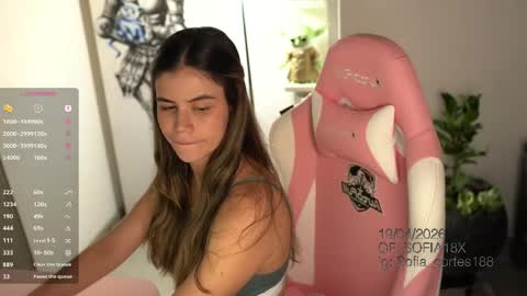 Snapshot of tatiana__cortes18 chatting on April 19, 7:27 pm Sofia But You can call me Sofi online show from April 19, 7:27 pm