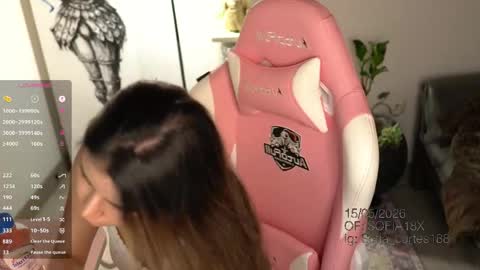 Snapshot of tatiana__cortes18 chatting on May 15, 11:23 pm Sofia But You can call me Sofi online show from May 15, 11:23 pm