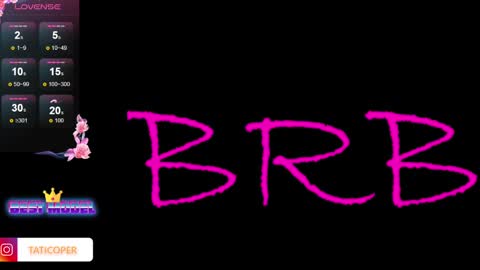 Tatiana NEW ACCOUNT online show from December 23, 6:55 am