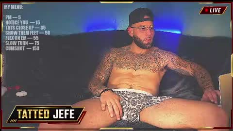 Tatted Jefe online show from July 28, 5:58 am