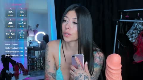 Snapshot of tattoo_highmami chatting on January 15, 7:59 am High Mami online show from January 15, 7:59 am