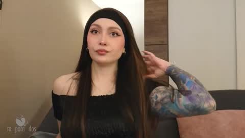 Snapshot of te_para_dos chatting on October 11, 2:59 pm Leo and Luna online show from October 11, 2:59 pm