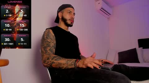 Teo Ferrer online show from January 10, 9:10 pm
