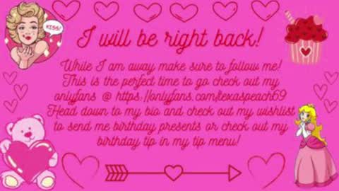 peachy online show from February 10, 9:04 pm