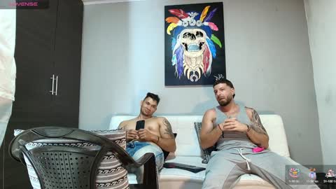 Snapshot of the_golden_boys chatting on January 16, 12:45 am SCOTT THEO KAMERON GENDERSON online show from January 16, 12:45 am