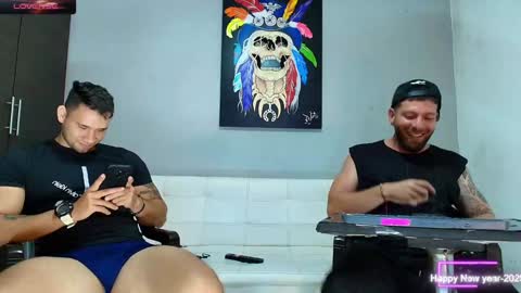 Snapshot of the_golden_boys chatting on February 4, 10:45 pm SCOTT THEO KAMERON GENDERSON online show from February 4, 10:45 pm