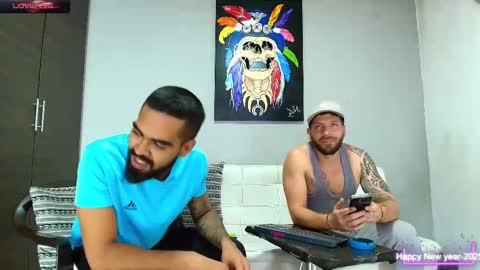 Snapshot of the_golden_boys chatting on February 11, 12:17 am SCOTT THEO KAMERON GENDERSON online show from February 11, 12:17 am