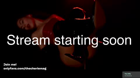 Snapshot of thecherie chatting on October 15, 8:09 pm Cherie   online show from October 15, 8:09 pm