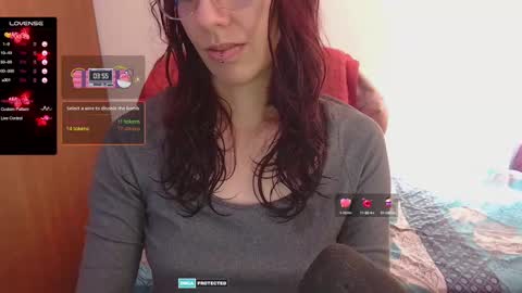 Snapshot of thecherry_paulette chatting on February 24, 8:36 pm Paulette online show from February 24, 8:36 pm