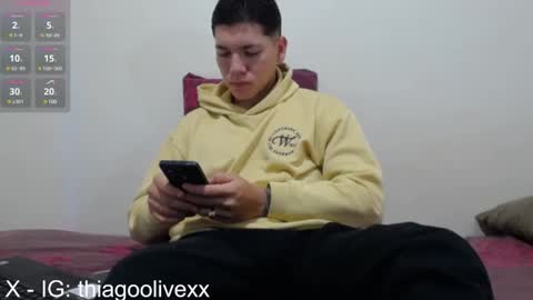 Thiago independent model online show from February 14, 9:03 am