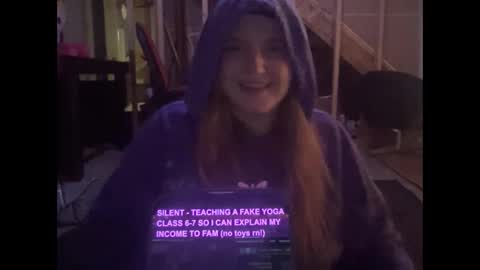 Snapshot of thickgingergoddess chatting on January 25, 11:11 pm Ariel online show from January 25, 11:11 pm