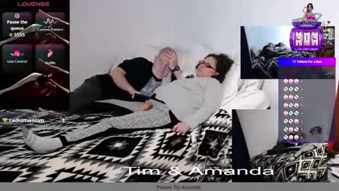 Tim  Amanda online show from February 18, 7:21 pm
