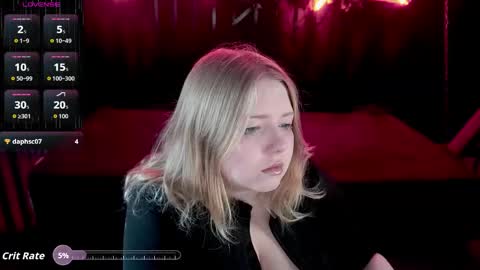 TinkerrBelll online show from December 18, 8:15 pm