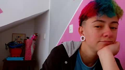 Snapshot of tomboyblue chatting on October 18, 1:45 pm Blue online show from October 18, 1:45 pm