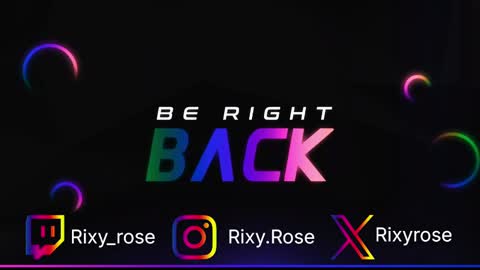 RixyRose online show from November 11, 3:28 am
