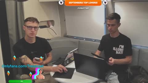 Snapshot of trystoph chatting on October 11, 2:48 pm Treistoph online show from October 11, 2:48 pm