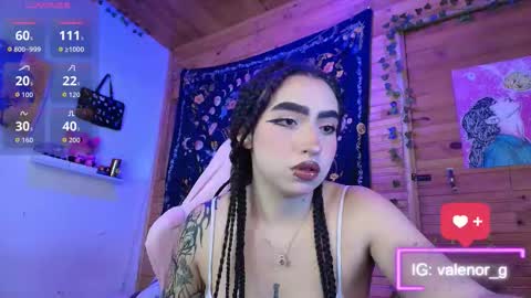 Snapshot of valenor_ chatting on November 26, 3:07 am valentina online show from November 26, 3:07 am