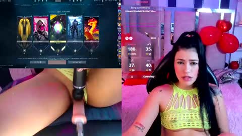 Snapshot of valentinagames chatting on February 14, 7:28 am Valentina online show from February 14, 7:28 am