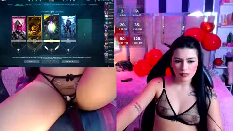 Snapshot of valentinagames chatting on February 16, 7:37 am Valentina online show from February 16, 7:37 am