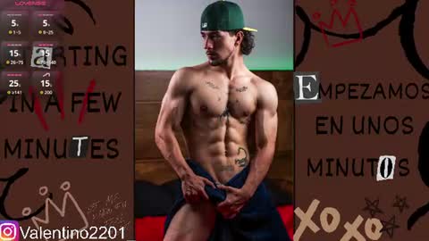 Snapshot of valentino_2201 chatting on July 16, 12:27 am Valentino - 15 OFF valentino2201 online show from July 16, 12:27 am