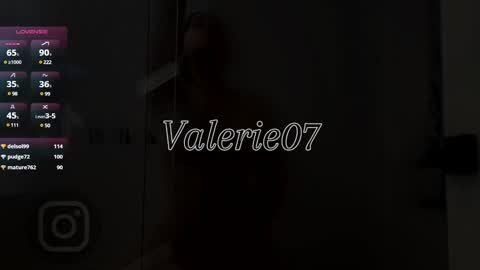 Snapshot of valerie07 chatting on January 26, 5:34 am valerie07 online show from January 26, 5:34 am