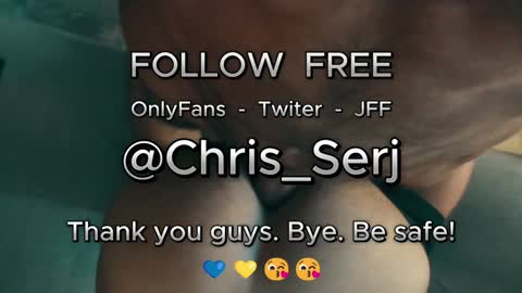 Chris  Serj online show from January 4, 11:33 am