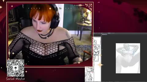 Snapshot of velvetenveil chatting on April 22, 11:06 pm Velveteen Veil online show from April 22, 11:06 pm