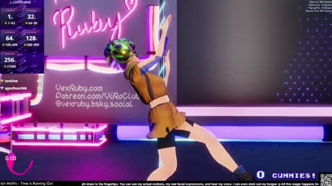 Vex Ruby online show from January 11, 2:20 am