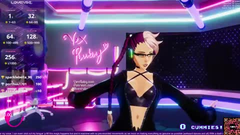 Vex Ruby online show from April 26, 12:30 am