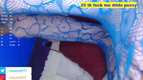 Snapshot of vickytera777 chatting on February 14, 12:30 am vickytera777 online show from February 14, 12:30 am