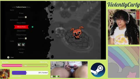 Snapshot of violentlycurly chatting on April 1, 10:18 pm Curly the Coin Operated Toy online show from April 1, 10:18 pm