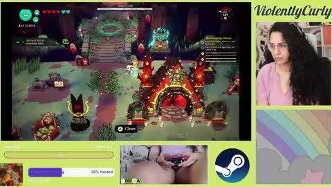 Snapshot of violentlycurly chatting on April 7, 10:20 pm Curly the Coin Operated Toy online show from April 7, 10:20 pm