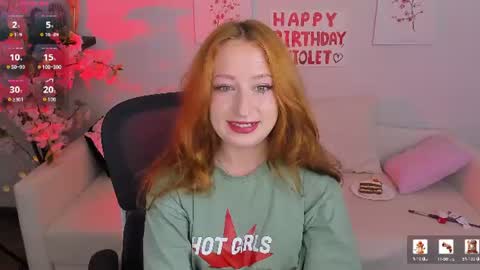 VIOLET online show from July 19, 4:00 pm
