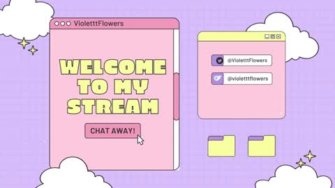 Violet Flowers online show from February 21, 2:01 am