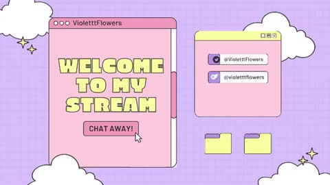Violet Flowers online show from June 9, 2:01 am