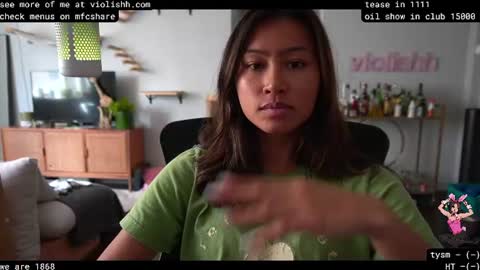 follow me on twitter violishh and ig violishh  online show from July 15, 7:08 pm