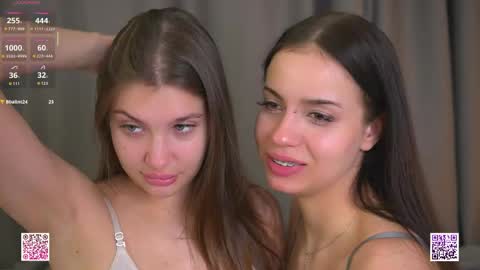 Snapshot of vivid_girls chatting on April 10, 8:41 am Nelly and Mari online show from April 10, 8:41 am