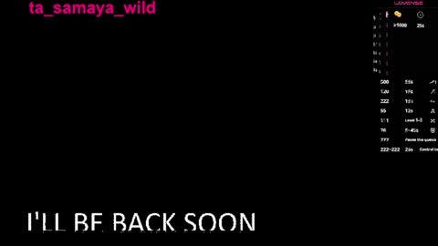 Snapshot of wild_angel777 chatting on July 30, 6:07 pm WILD-ANGEL777a online show from July 30, 6:07 pm