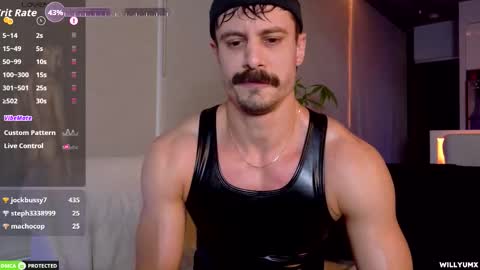 Snapshot of willyumx chatting on October 17, 12:47 am William Miguel online show from October 17, 12:47 am