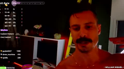 William Miguel online show from July 5, 4:19 am