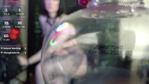 Snapshot of witchybunny chatting on January 9, 7:08 pm Amanda online show from January 9, 7:08 pm