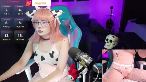 Snapshot of xnixycrow11 chatting on November 8, 3:39 am Nixy Crow online show from November 8, 3:39 am