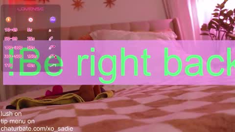 Snapshot of xo_sadie chatting on February 23, 7:17 am Xo Sadie online show from February 23, 7:17 am