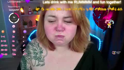 Snapshot of zarareign_ chatting on February 14, 3:22 am Lola online show from February 14, 3:22 am